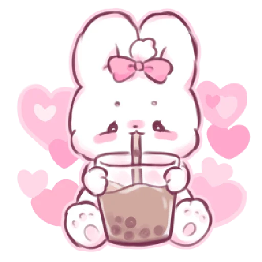 💕 Стикер «кьют крол ୨ ୧» для Telegram