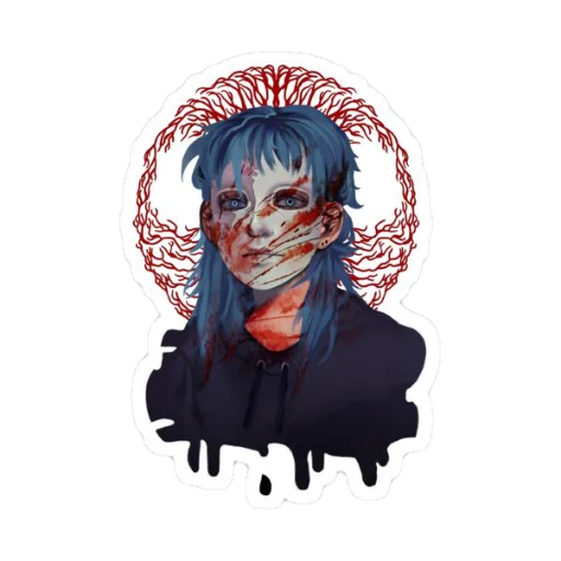 🎸 Стикер «🎸 𝑺𝒂𝒍𝒍𝒚 𝑭𝒂𝒄𝒆 🎸» для Telegram