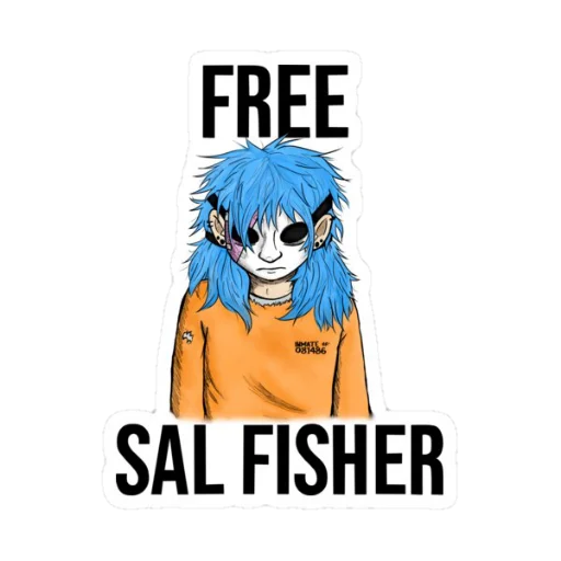 🎸 Стикер «🎸 𝑺𝒂𝒍𝒍𝒚 𝑭𝒂𝒄𝒆 🎸» для Telegram