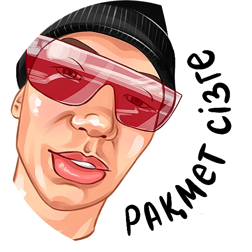 🙏 Стикер «Kruginapolyah» для Telegram
