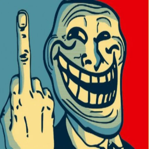 🖕 Стикер «чушь и ерунда» для Telegram