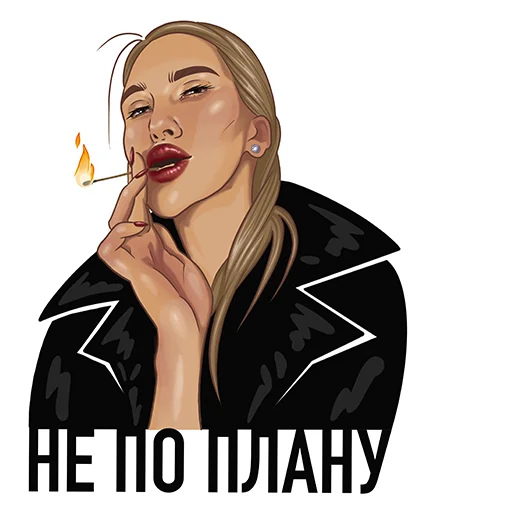 Стикерпак ksenia timokhina для Telegram — скачать