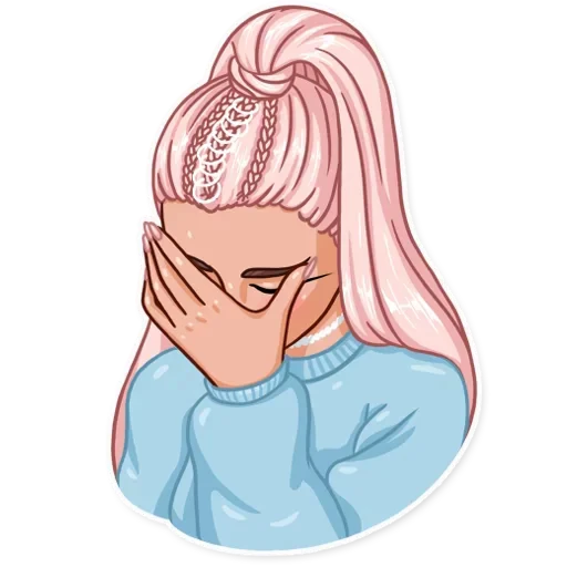 🤦‍♀ Стикер «kslmzh&;s» для Telegram