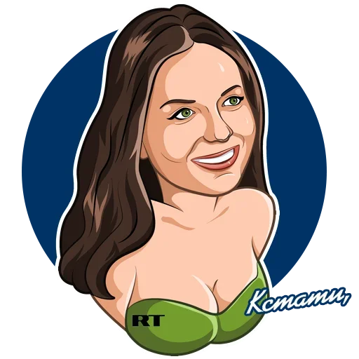 😁 Стикер «Восьмое Марта» для Telegram