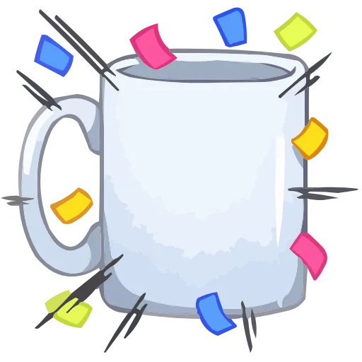 ☕️ Эмодзи «Пчёлка Ксюша» для Telegram