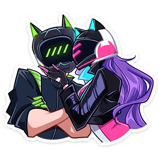 😘 Стикер «Ксюша» для Telegram