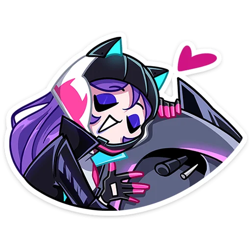 🥰 Стикер «Ксюша» для Telegram