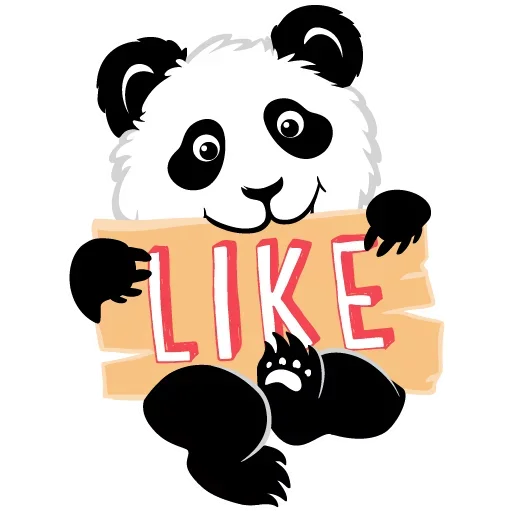 😍 Стикер «Panda» для Telegram