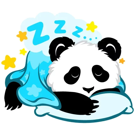 😇 Стикер «Panda» для Telegram