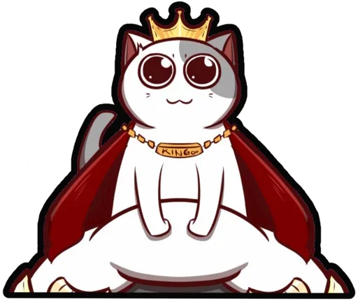 Стикерпак Kucing Nyangami для Telegram — скачать