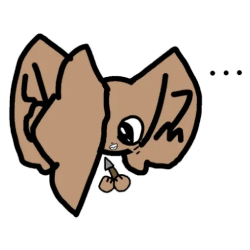 😈 Стикер «Куди» для Telegram