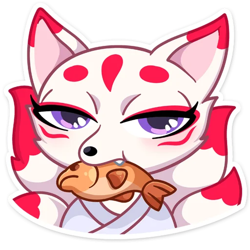 🐟 Стикер «Кумико без надписей» для Telegram