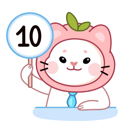 🔟 Эмодзи «Ласка Куми» для Telegram