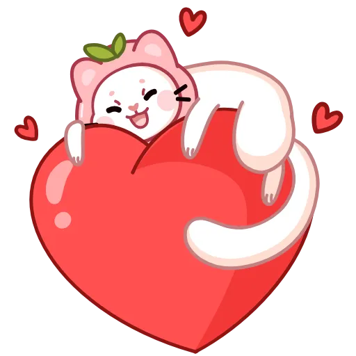 ❤ Эмодзи «Ласка Куми» для Telegram