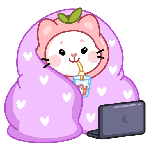 🥤 Эмодзи «Ласка Куми» для Telegram