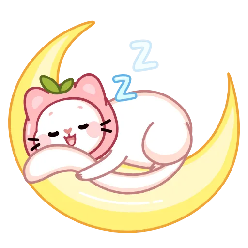 😴 Эмодзи «Ласка Куми» для Telegram
