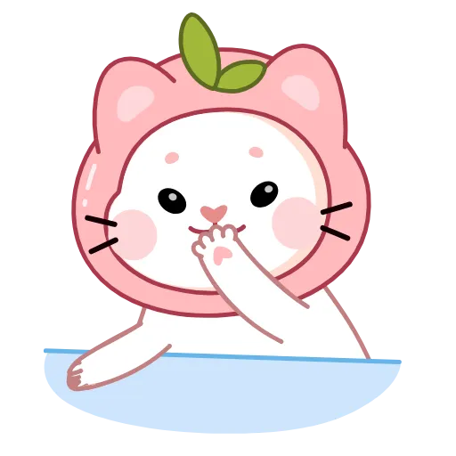 🍑 Эмодзи «Ласка Куми» для Telegram