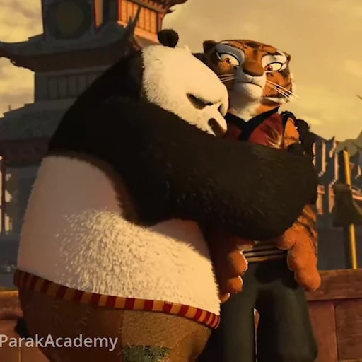 🫂 Стикер «Кунг-фу панда» для Telegram