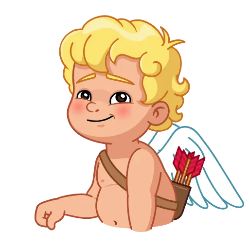 🤩 Эмодзи «Купидон» для Telegram