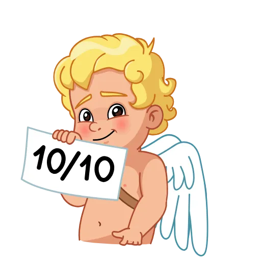 🤩 Эмодзи «Купидон» для Telegram