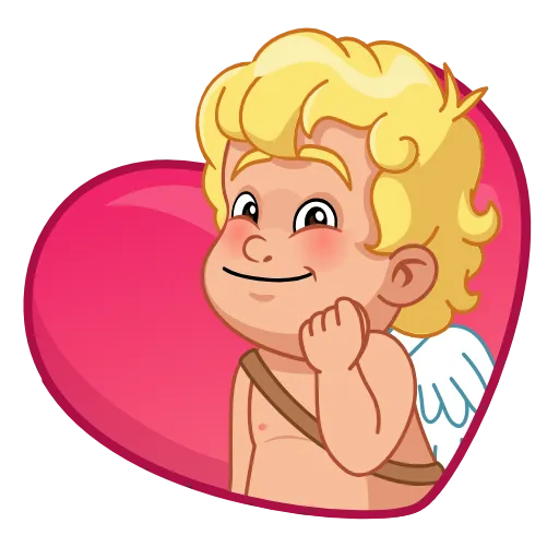 🤩 Эмодзи «Купидон» для Telegram