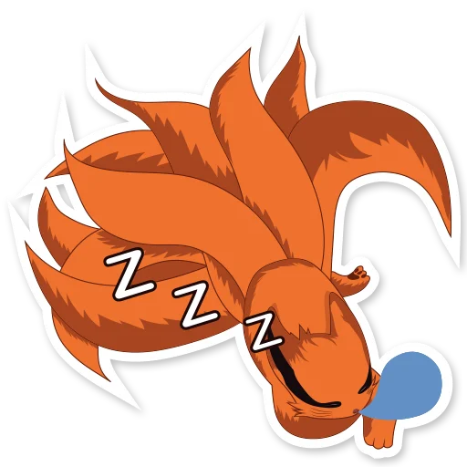 😴 Стикер «Kurama» для Telegram