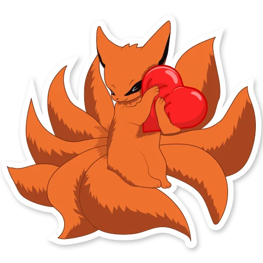 ❤️ Стикер «Kurama» для Telegram