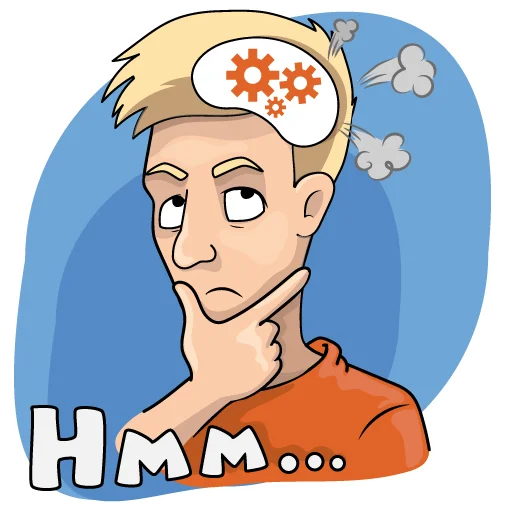 🤔 Стикер «Курчанов» для Telegram