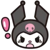 🤩 Эмодзи «⠀ ⠀ ⠀ ⠀ ⠀ Kuromi» для Telegram