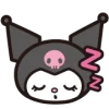 🤩 Эмодзи «⠀ ⠀ ⠀ ⠀ ⠀ Kuromi» для Telegram