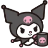 🤩 Эмодзи «⠀ ⠀ ⠀ ⠀ ⠀ Kuromi» для Telegram