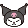 🤩 Эмодзи «⠀ ⠀ ⠀ ⠀ ⠀ Kuromi» для Telegram