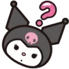 🤩 Эмодзи «⠀ ⠀ ⠀ ⠀ ⠀ Kuromi» для Telegram