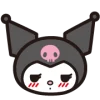 🤩 Эмодзи «⠀ ⠀ ⠀ ⠀ ⠀ Kuromi» для Telegram