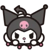 🤩 Эмодзи «⠀ ⠀ ⠀ ⠀ ⠀ Kuromi» для Telegram