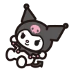 🤩 Эмодзи «⠀ ⠀ ⠀ ⠀ ⠀ Kuromi» для Telegram
