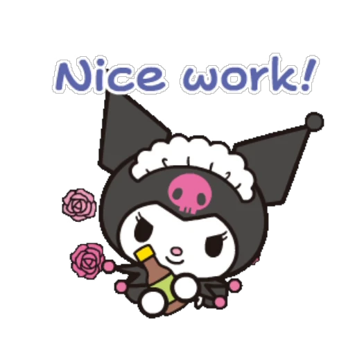 Стикерпак Kuromi для Telegram — скачать