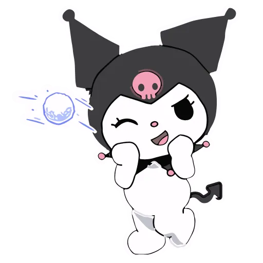 😛 Стикер «Kuromi Xmas» для Telegram