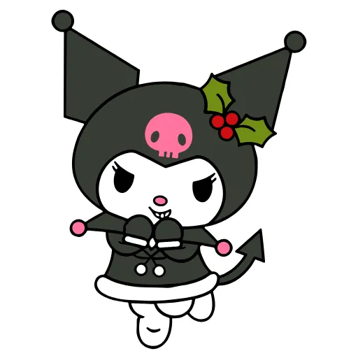 😊 Стикер «Kuromi Xmas» для Telegram