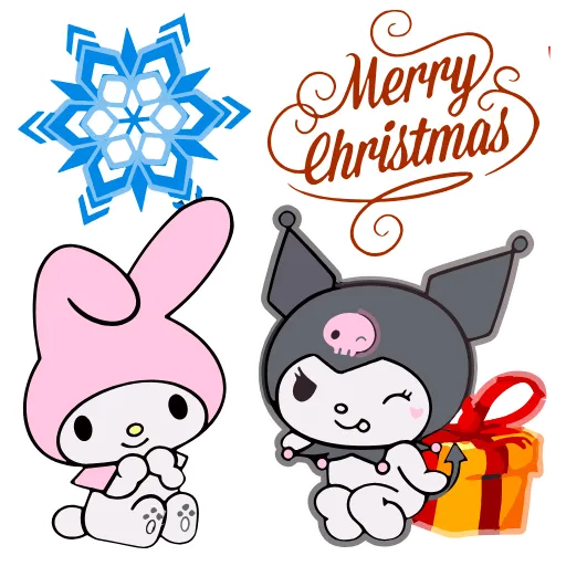 😍 Стикер «Kuromi Xmas» для Telegram
