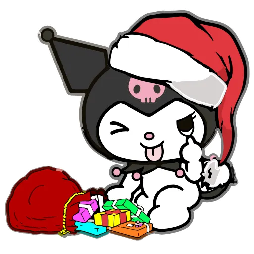 😜 Стикер «Kuromi Xmas» для Telegram
