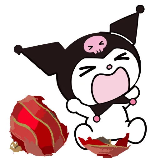 😢 Стикер «Kuromi Xmas» для Telegram