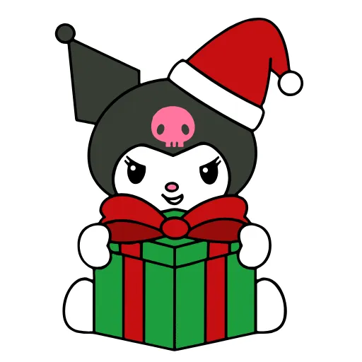 😁 Стикер «Kuromi Xmas» для Telegram