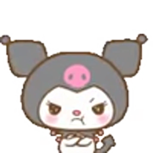 😤 Эмодзи «Kuromi Emoji Pack» для Telegram