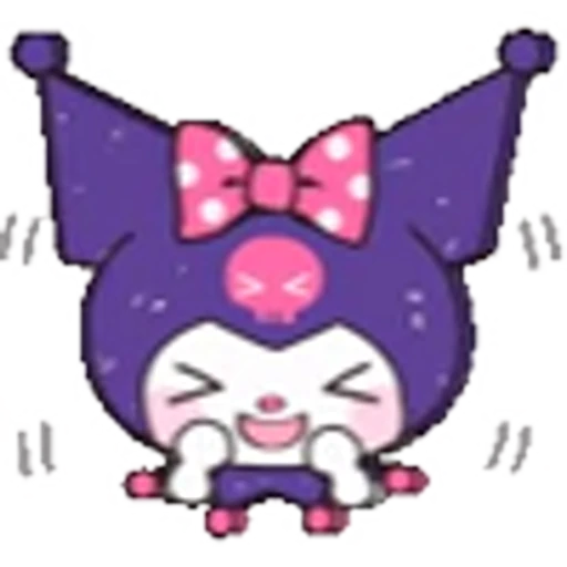 🤣 Эмодзи «Kuromi Emoji Pack» для Telegram