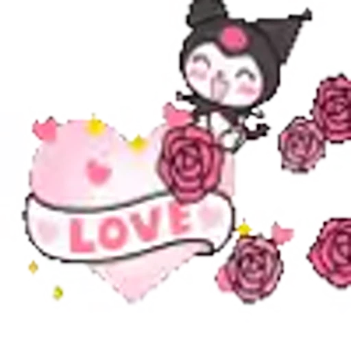 ❤️ Эмодзи «Kuromi Emoji Pack» для Telegram