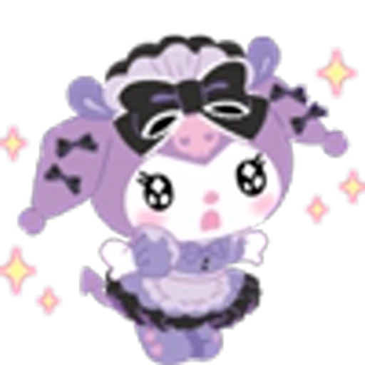 🥹 Эмодзи «Kuromi Emoji Pack» для Telegram