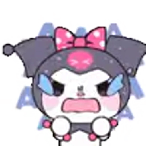😭 Эмодзи «Kuromi Emoji Pack» для Telegram