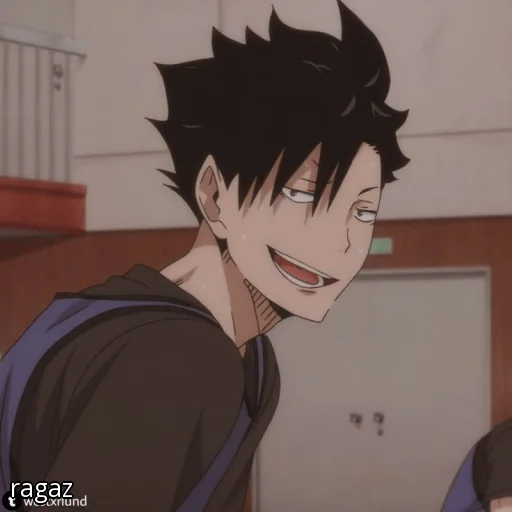🐱 Стикер «Kuroo Tetsurou (Haikyuu!!)» для Telegram