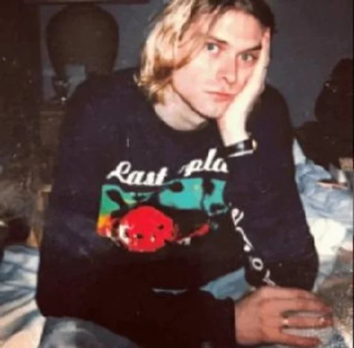 🥱 Стикер «Kurt Cobain» для Telegram